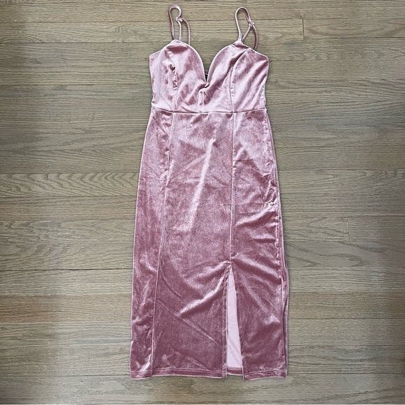 NWT Urban Outfitters Andria Velvet Bodycon Dress Size XS - Picture 14 of 15